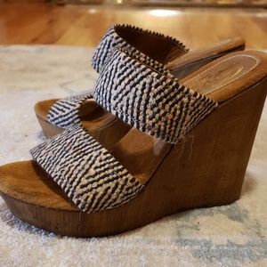 Sbicca vintage collection wedge sandal